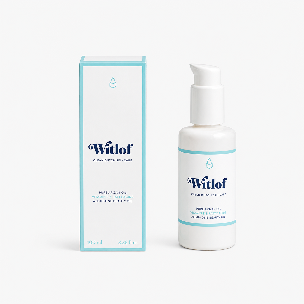 Pure organic argan oil designed for nourishing skin, hair and nails as a versatile beauty oil