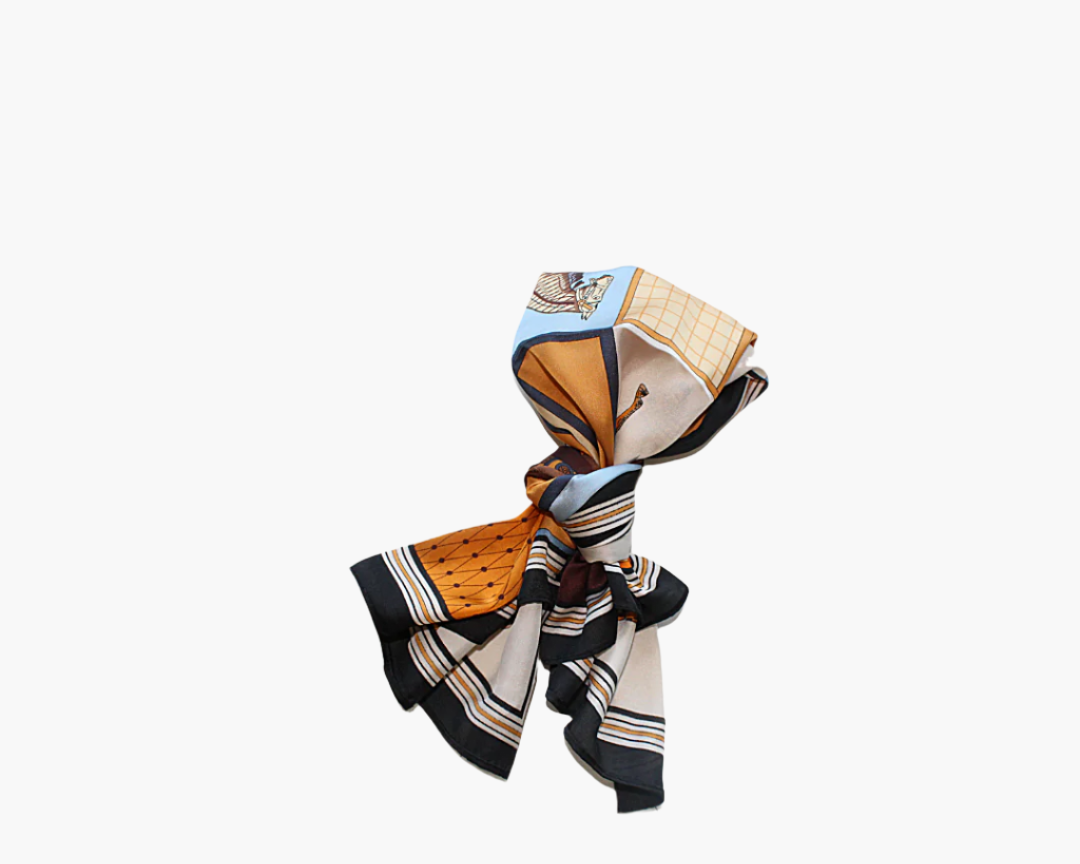 Satin Hair Scarf - Elegant and Thin. LievKaart