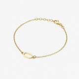 a10907-ad.myshopify.com Silver (925) -With Gold touch Bracelet