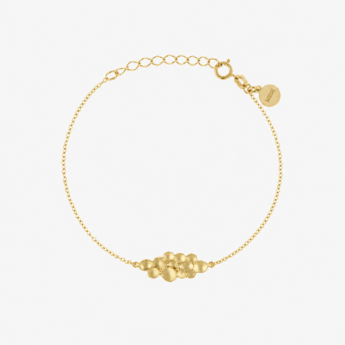 Simone bracelet crafted from 925 sterling silver with an elegant 18K gold-plated finish for timeless everyday jewellery