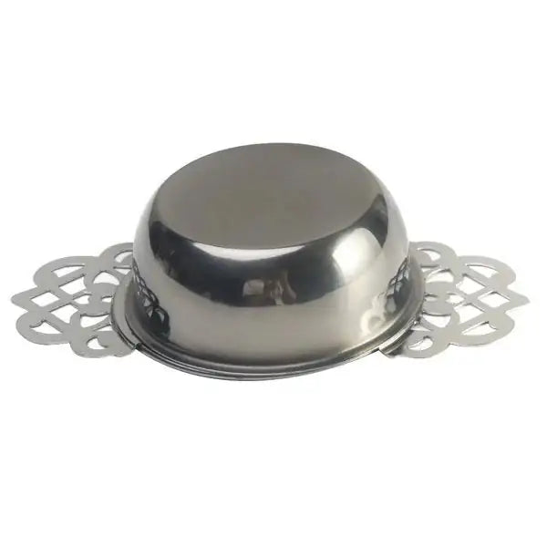  Stainless steel loose leaf tea infuser with a fine-mesh design for smooth and effortless tea brewing