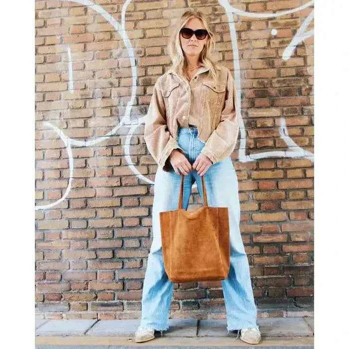 a10907-ad.myshopify.com Timeless Cognac Shopper (L)