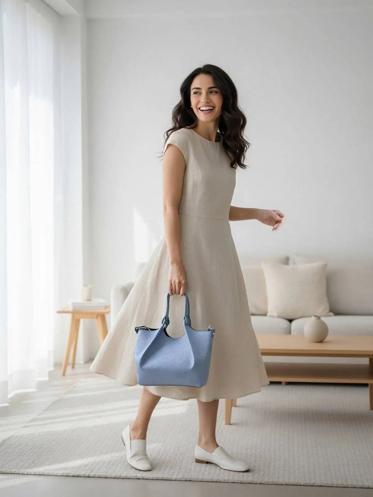 a10907-ad.myshopify.com Your New Favourite Soft Blue Leather Bag