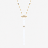 Y Necklace – Stainless Steel Gold Necklace