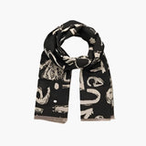 Liet & Joliet Scarf Phoebe, polyester and viscose, 180cm x 65cm.
