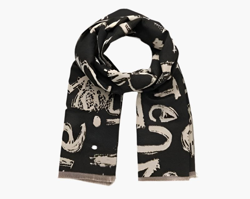 Liet & Joliet Scarf Phoebe, polyester and viscose, 180cm x 65cm.